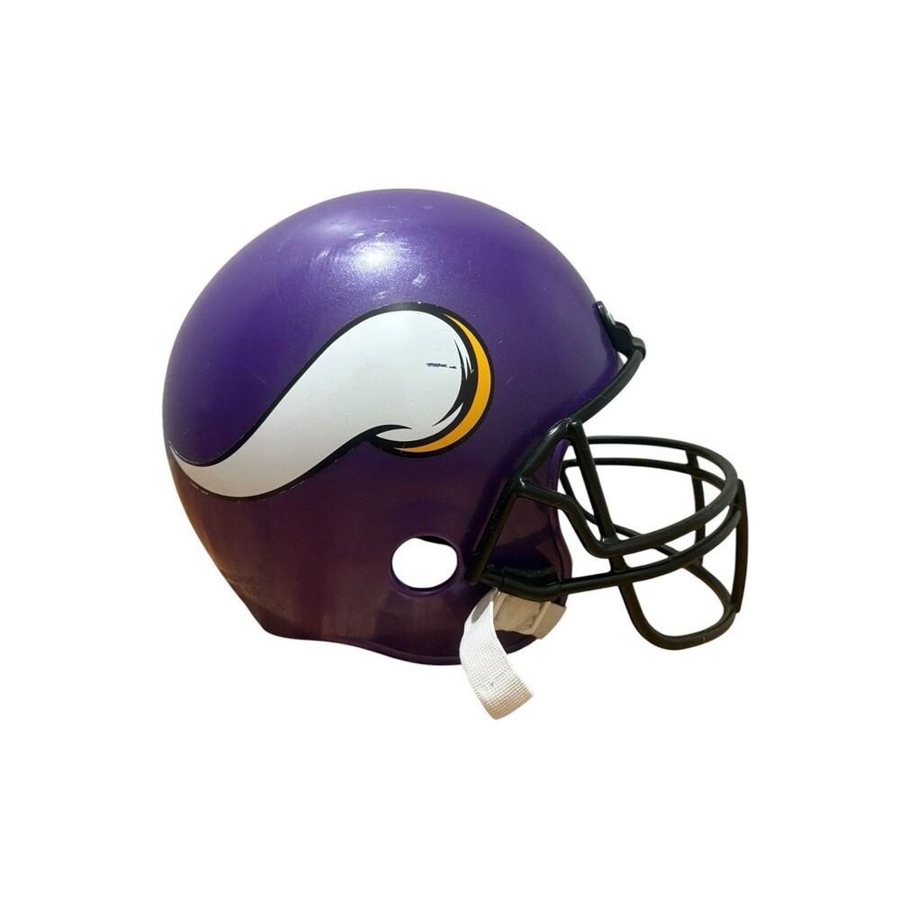 Vintage Minnesota Vikings Franklin Football Kids Replica Helmet Purple